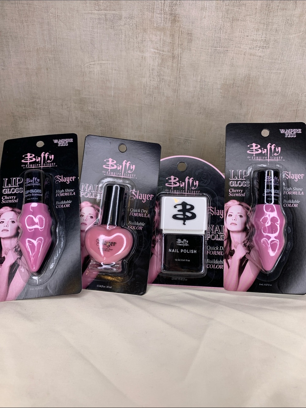 Buffy the vampire slayer lip gloss set
